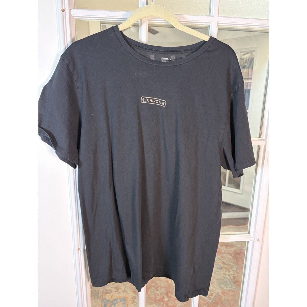 Chipotle "Keeping It Real" Organic Cotton Employee T-Shirt Size XL